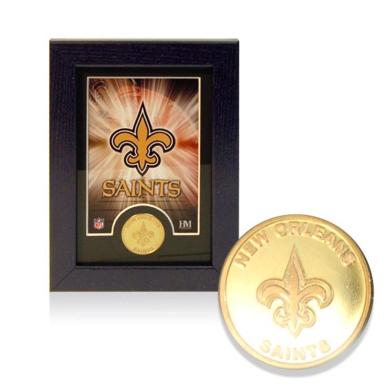 NFL Framed Team Medallion-New Orleans Saints 1