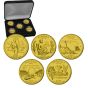 State Quarters 24 Karat Gold Plated Sets-2003