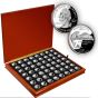 State & Territories Proof Clad Quarter Complete set (1999-2009) 