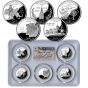 State Proof Quarters Complete set 1999-2008 PR 69 DCAM - PCGS Flag Label  - Mint Director Signature