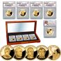 The Presidential Dollar Proof Set ANACS PR70-2009