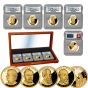 The Presidential Dollar Proof Set ICG PR70-2011