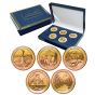 National Park Quarter Sets - Gold Plated-2011