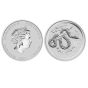  2013 Australia 1 oz Silver Year of the Snake BU 