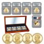 The Presidential Dollar Proof Set ICG PR70-2013