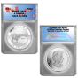 2014 O Canada 1/2 oz Silver $10-Cowboy SP70