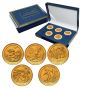 National Park Quarter Sets - Gold Plated-2016