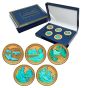 National Park Quarter Sets - Gold Hologram-2017