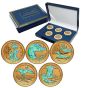 National Park Quarter Sets - Gold Hologram-2018