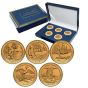 National Park Quarter Sets - Gold Plated-2018