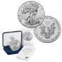 2019-S American Eagle Enhanced Reverse Proof One Ounce Silver Coin (19XE) OGP/COA