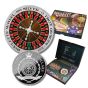 2023 Silver Roulette Wheel Spinning 1.5 oz Coin - Niue