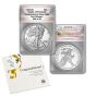 2024-W Proof $1 American Silver Eagle Congratulations Set PR70 1st Release