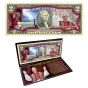 Pope Leo XIV Colorized $2 Bill