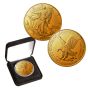 2026 American Silver Eagle 24k Gold Layered 