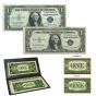 Silver Certificate Set - 1935 No Motto & Motto