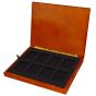  Wood Presentation Box for 8 Certified/Graded Coin Slabs 