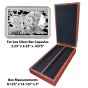 Wood Display Box for 40 Silver 2 oz Coin bars