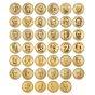 Presidential Dollar BU Collection in Wood Display Box (2007-2020)