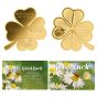 Good Luck 4-Leaf Clover 1/1000 oz. 99.9% Gold Coin - Republic of Chad