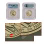 2009-P Harrison Presidential Dollar Obverse Die Break MS67 - Coin Error