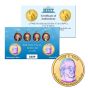 24k Gold Hologram P & D Presidential Dollar Sets-Polk