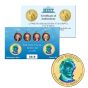 24k Gold Hologram P & D Presidential Dollar Sets-Buchanan