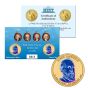 24k Gold Hologram P & D Presidential Dollar Sets-Garfield
