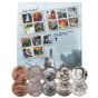 Celebrate the Century Coin & Stamp Collection-The 1980's