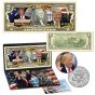 President Donald Trump OFFICIAL Colorized Coin & Currency Collection - MAGA