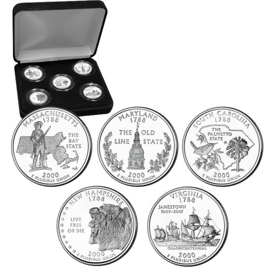Uncirculated State Quarter Sets-2000 1