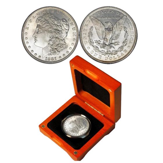 100+ Year Old Morgan Silver Dollar 1