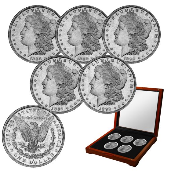 San Francisco Mint Morgan Dollars - (1888-1892)  1