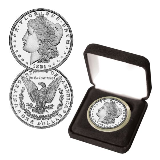 1921 Morgan Silver Dollar, Last Year of Issue 1