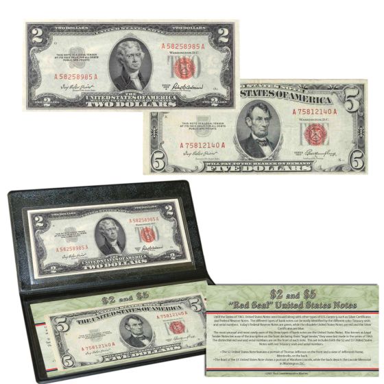 $2 And $5 Red Seal Set 2