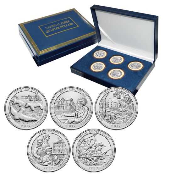 National Park Quarter Sets - Uncirculated-2017 1