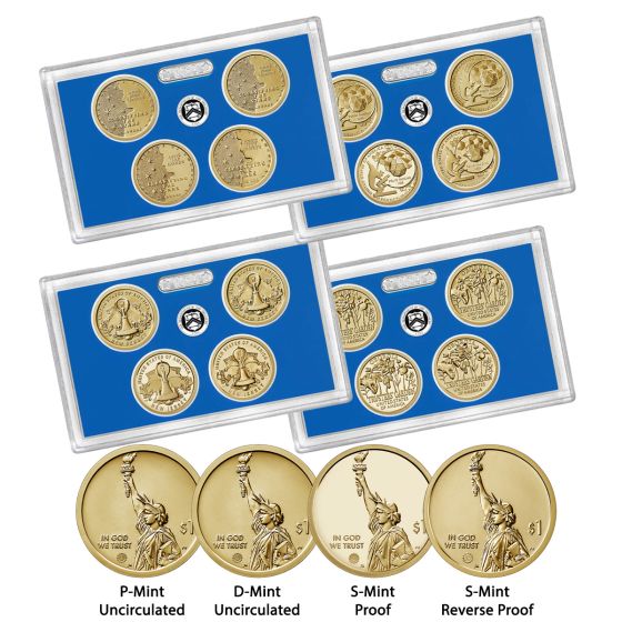 2019 American Innovation $1 Coin complete Type Set 2