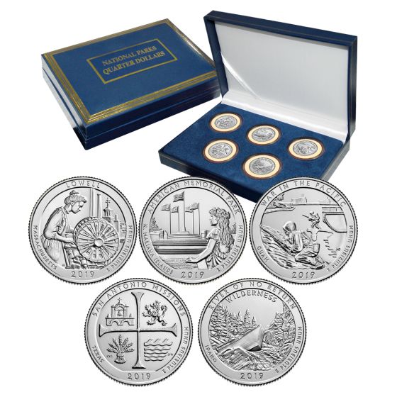 2019 National Park Quarter Sets - Uncirculated 1