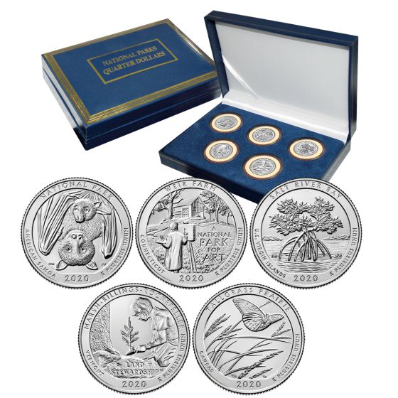  2020 National Park Quarter Sets - Uncirculated 2