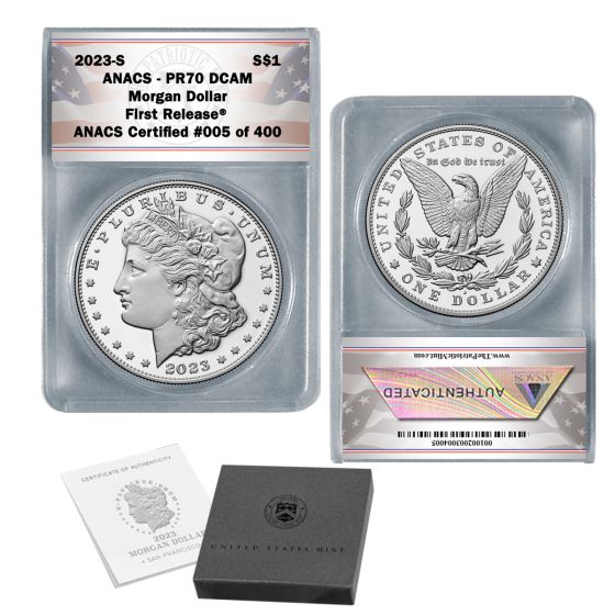 2023-S Morgan Proof Silver Dollar PR70 1