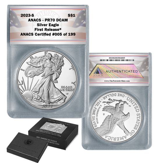  2023-S Proof American Silver Eagle PR70 - 1st Release 1