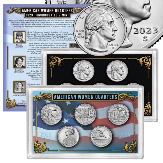 2023-S American Women Quarters Uncirculated Set 1