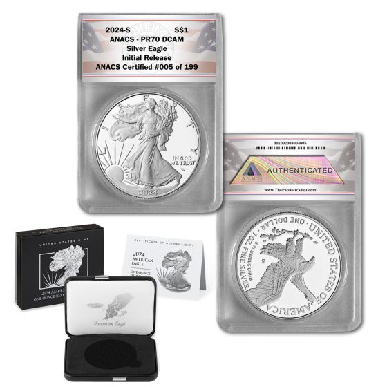  2024-S Proof American Silver Eagle PR70 - Initial Release 1