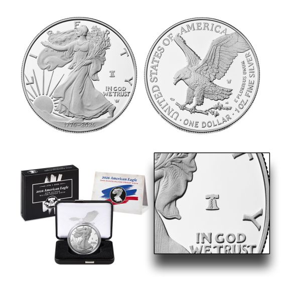2026-W Proof American Silver Eagle (OGP/COA) 1