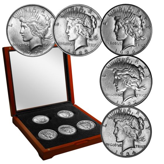 Denver Mint Peace Dollars 1