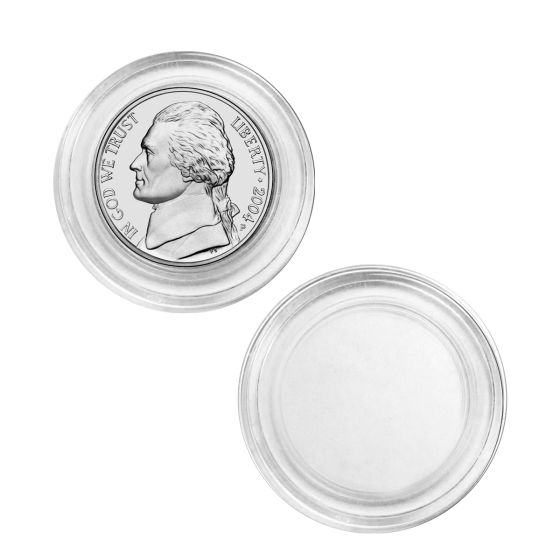 Plastic Capsules for your Coin Collection-U.S. NICKELS 1