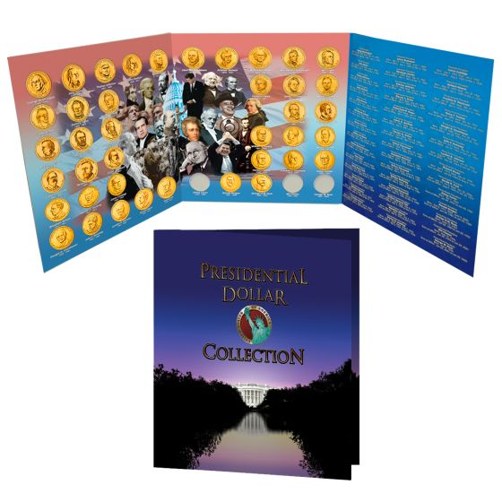 07-16 24kt Presidential Dollar Coin Collection 1