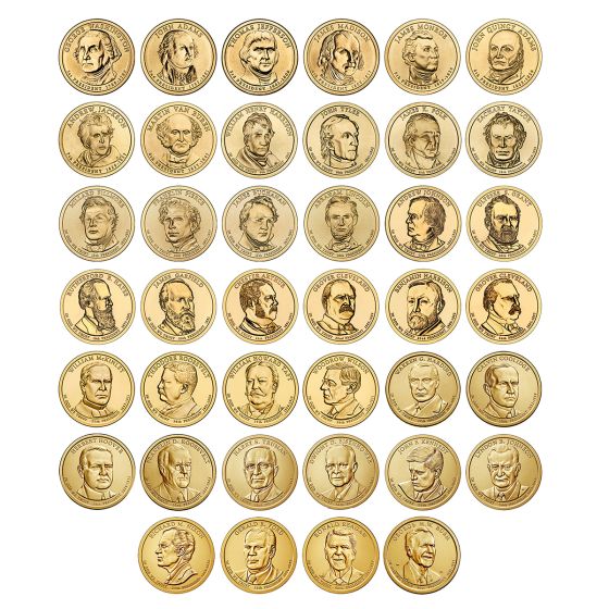 Presidential Dollars(Update your Collection) 1
