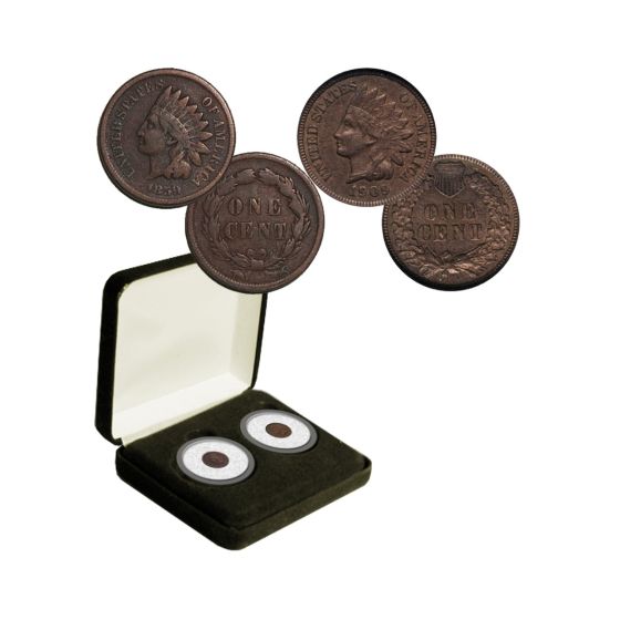 First and Last Indian Head Cents 1