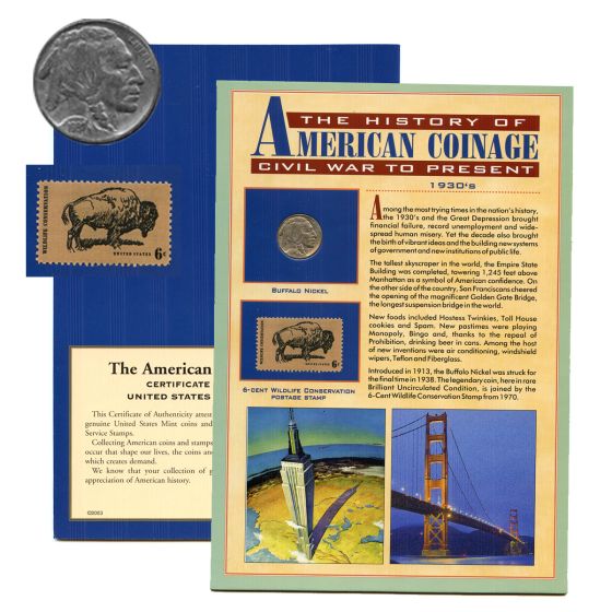 America's Rare Stamp & Coin Collection - The Buffalo 1